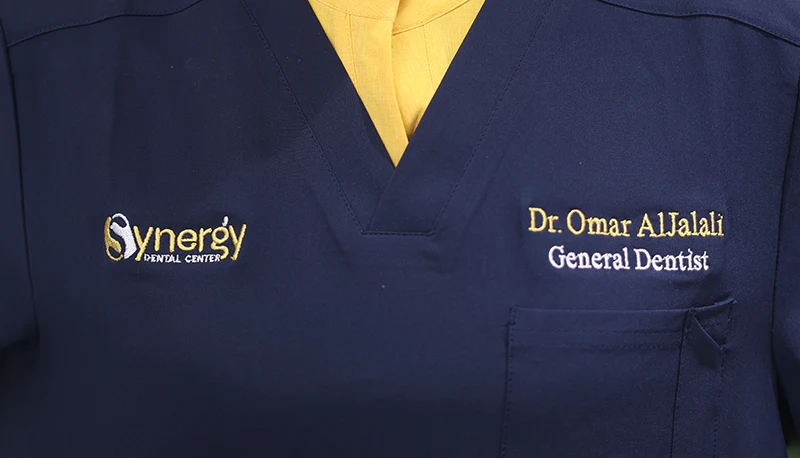 Medical Scrubs Embroidery